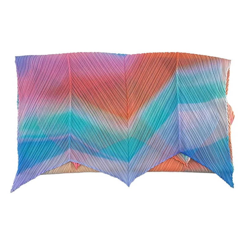 PLEATS PLEASE ISSEY MIYAKE / プリーツプリーズイッセイミヤケ | GROOVE プリーツ グラデーションスカーフ |