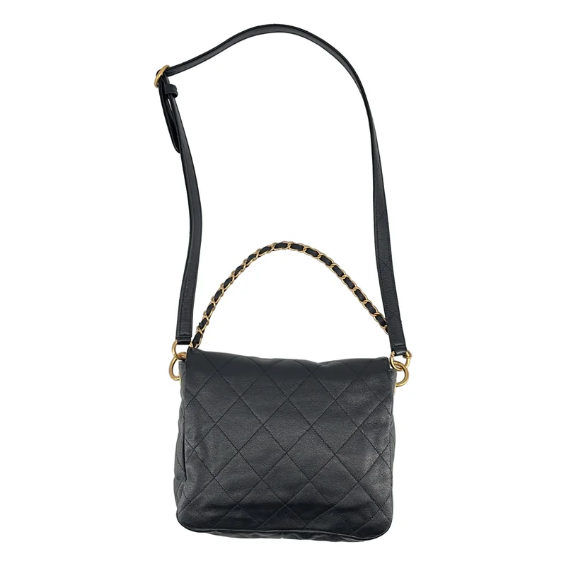 CHANEL / シャネル | キャビアスキン ダブルポケット チェーン ショルダーバッグ / AS5384 |