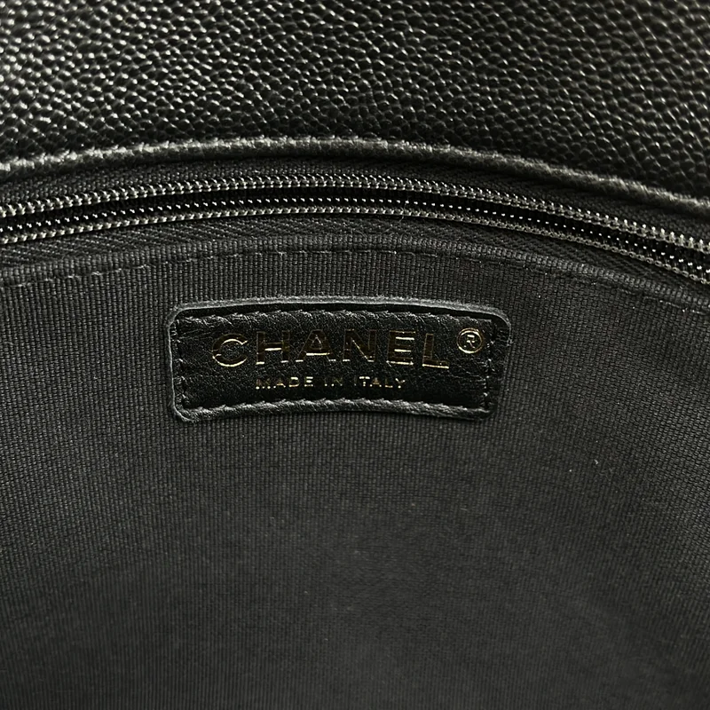 CHANEL / シャネル | キャビアスキン ダブルポケット チェーン ショルダーバッグ / AS5384 |