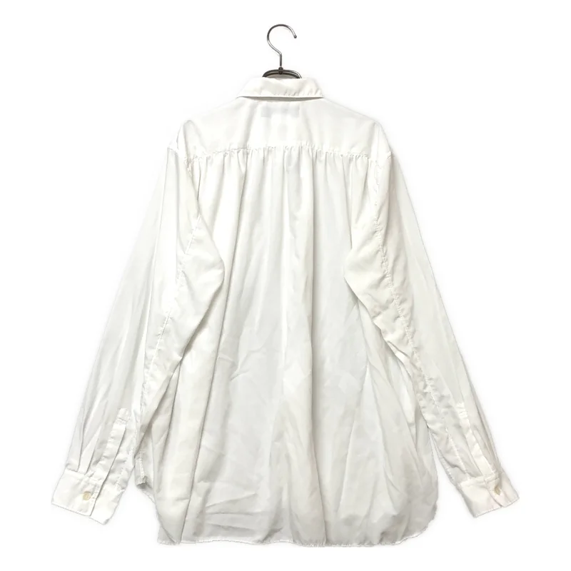 BLACK COMME des GARCONS / ブラックコムデギャルソン | 2026SS | エステルスパンブロード 製品後加工シャツ | L | メンズ