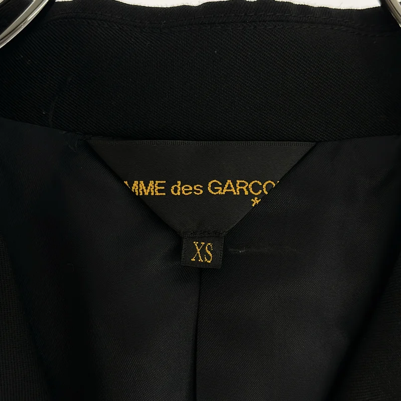 COMME des GARCONS / コムデギャルソン | 2011AW | ウールギャバ 3B ロングテーラードジャケット | XS | レディース
