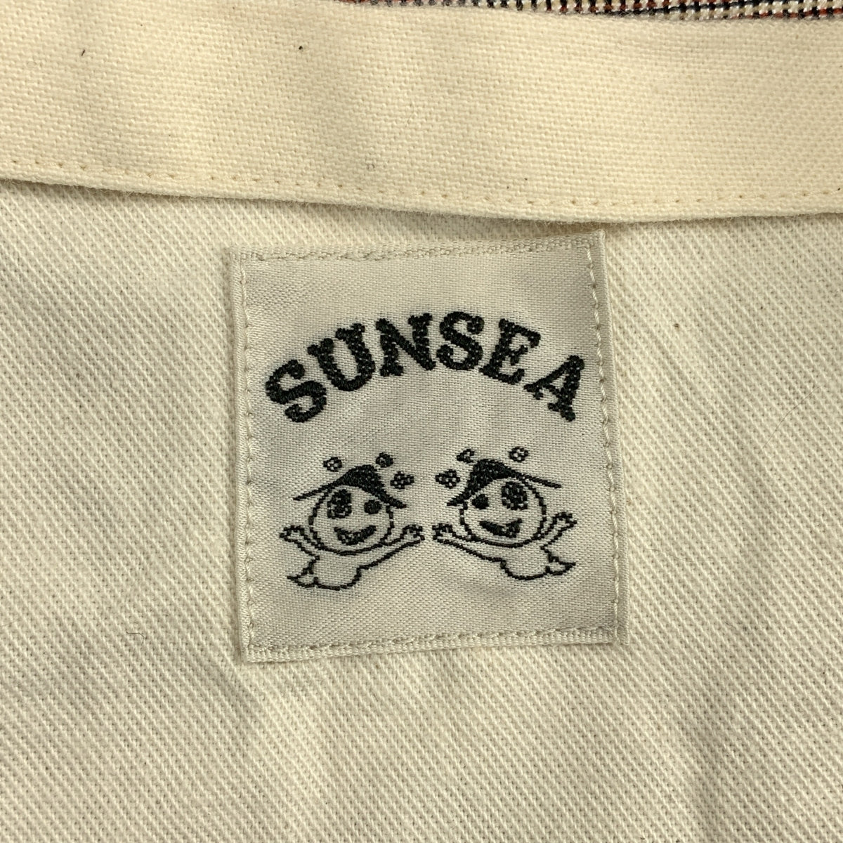 SUNSEA / サンシー | ウール チェック テーラードジャケット | 2