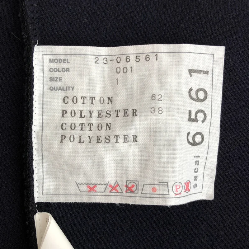 sacai / サカイ | 2023SS | Sponge Sweat Pullover / スポンジスウェット プルオーバー | 38 | レディース