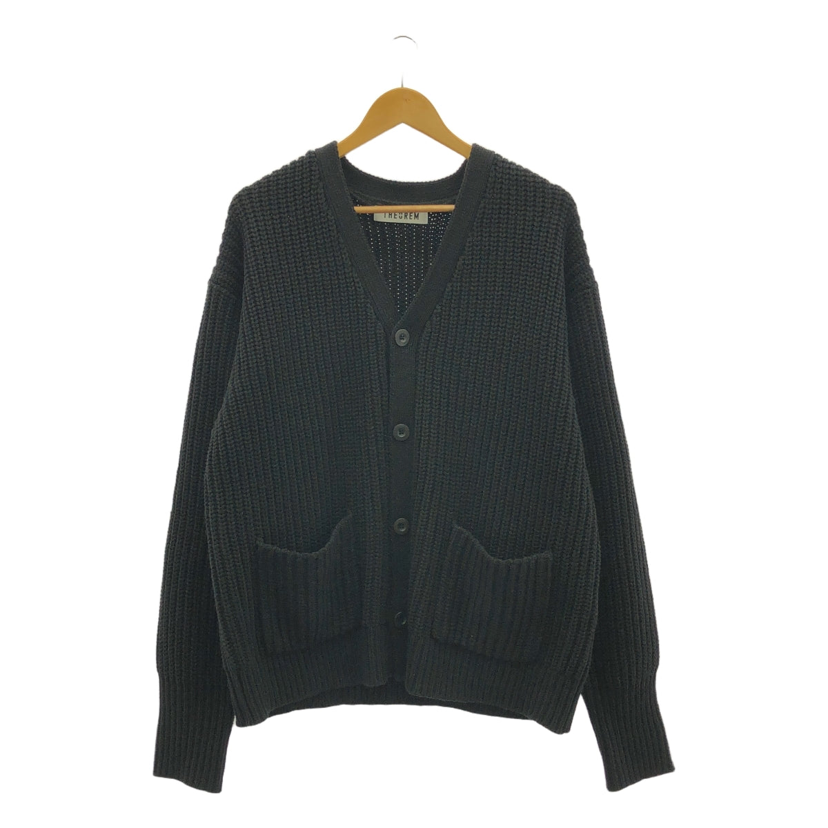 THEOREM / セオレム | Laidback Cardigan レイドバック カーディガン | L | ブラック | メンズ THEOREM / セオレム | Laidback Cardigan レイドバック カーディガン