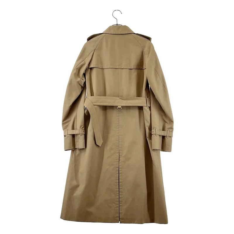 AQUASCUTUM / アクアスキュータム | ベルテッド ロゴボタン トレンチコート / 着脱可ライナー | 4 | レディース