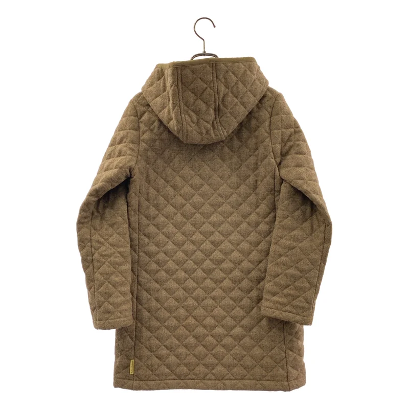 Traditional Weatherwear / トラディショナルウェザーウェア | ウール フーデッド キルティングコート | 34 | レディース