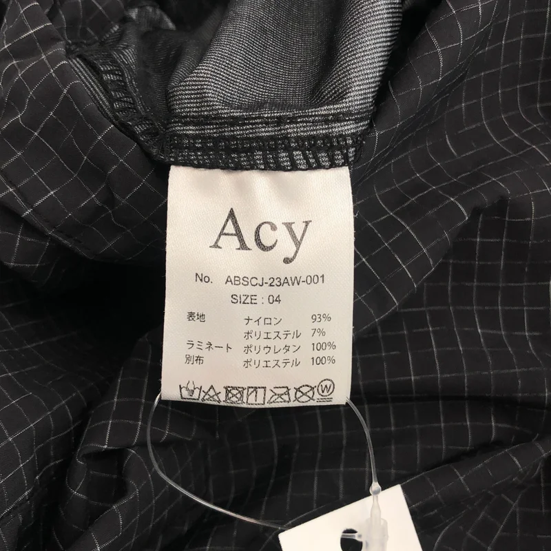 Acy / エーシー | ナイロン チェック アノラック パーカー ジャケット | 4 | メンズ