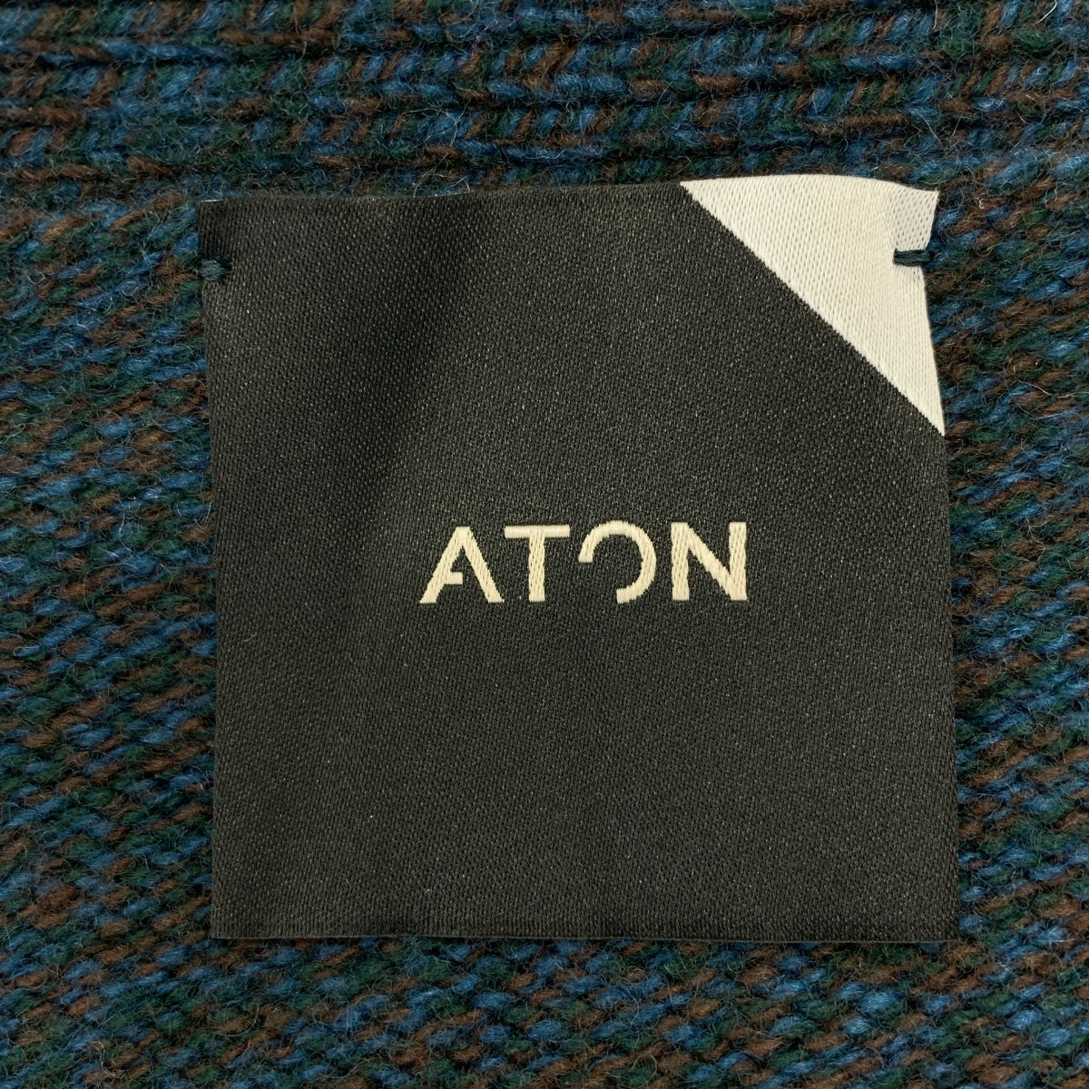 ATON / エイトン | OVERSIZED CARDIGAN ウール ロング カーディガン