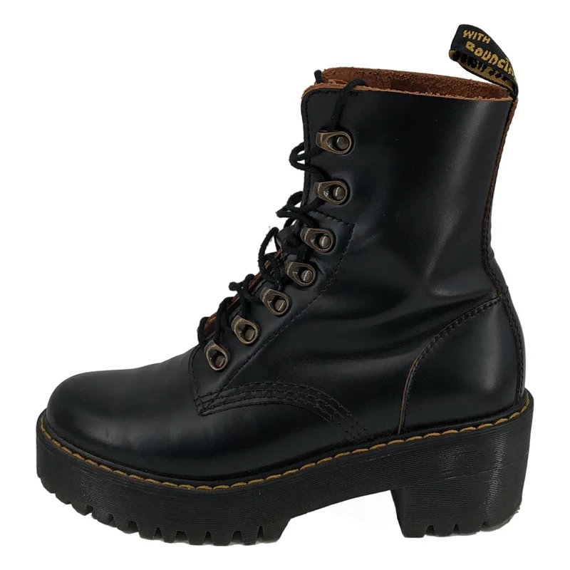 Dr.Martens / ドクターマーチン | LEONA レザー レースアップブーツ | UK5 | レディース