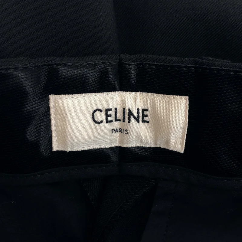 CELINE / セリーヌ | ウール スラックスパンツ | 34 | レディース
