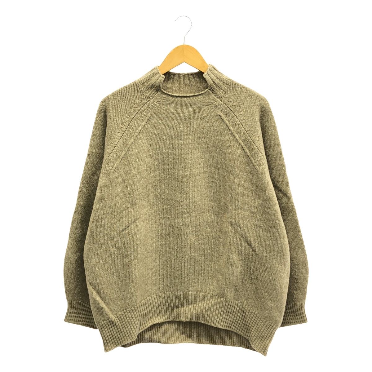 SLOBE IENA / スローブイエナ | 変形ネックビッグプルオーバー ニット