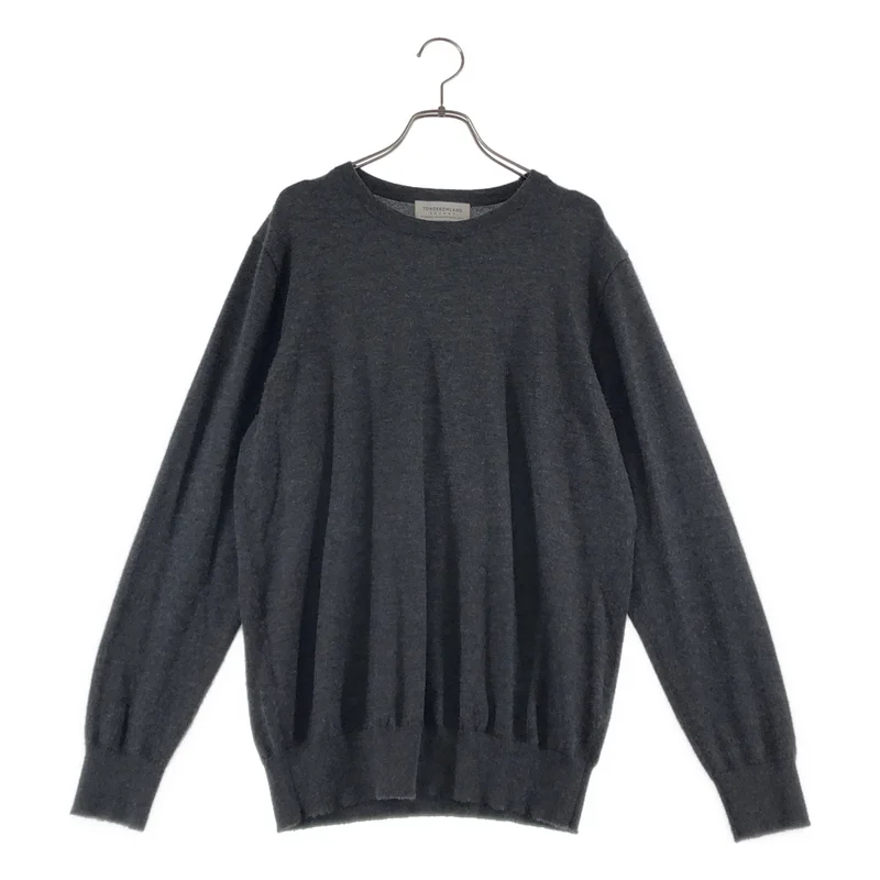 TOMORROWLAND tricot / トゥモローランドトリコ | 2023AW | スーパーカシミヤ クルーネックプルオーバー ニット | L | メンズ