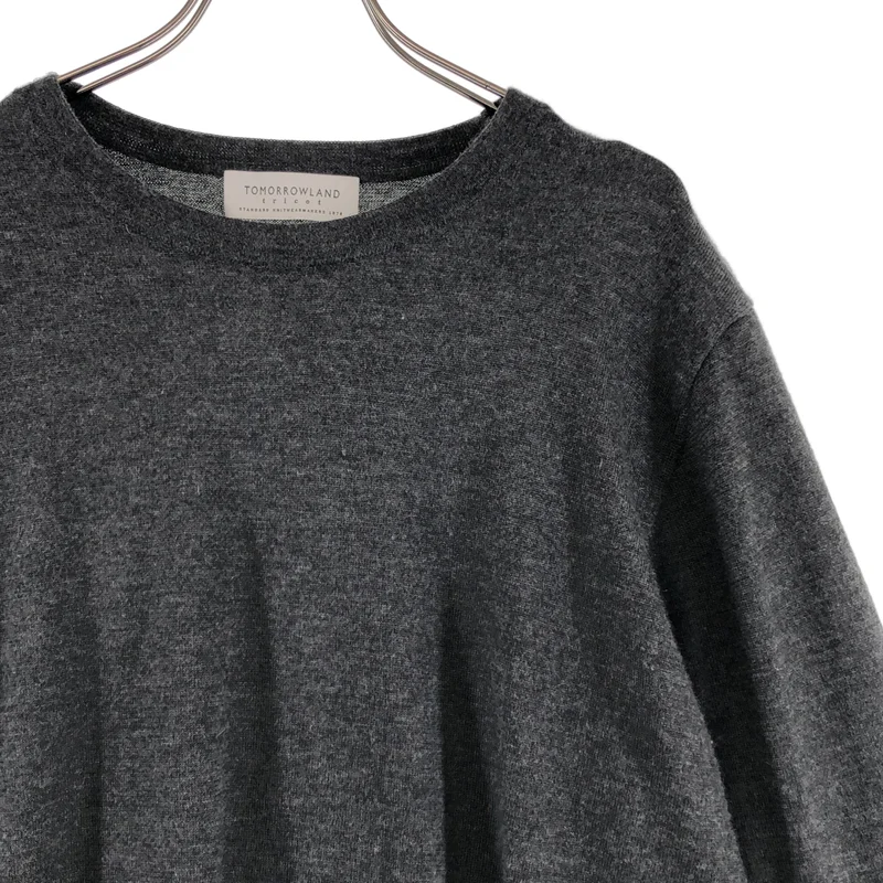 TOMORROWLAND tricot / トゥモローランドトリコ | 2023AW | スーパーカシミヤ クルーネックプルオーバー ニット | L | メンズ