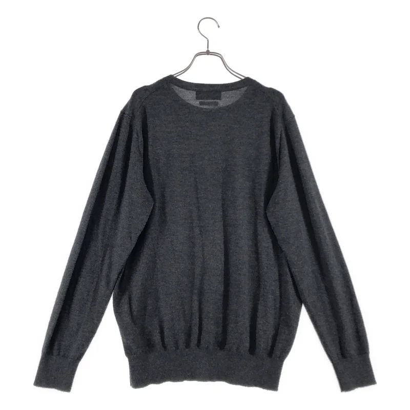 TOMORROWLAND tricot / トゥモローランドトリコ | 2023AW | スーパーカシミヤ クルーネックプルオーバー ニット | L | メンズ