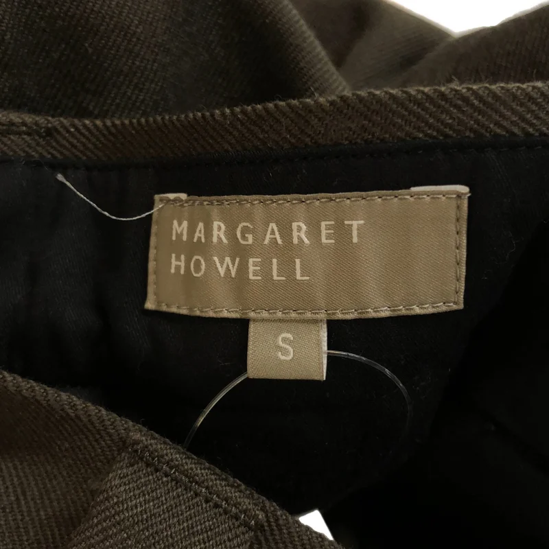 MARGARET HOWELL / マーガレットハウエル | 2022AW | タック スラックス パンツ | S | メンズ