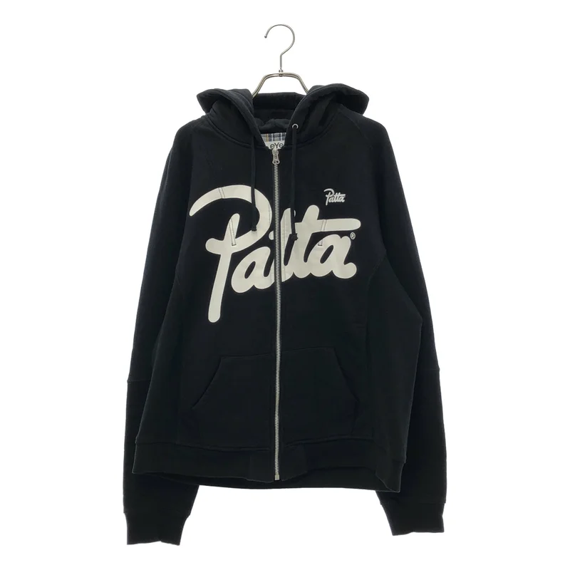 eye JUNYA WATANABE COMME des GARCONS MAN / アイジュンヤワタナベ マン | 2022SS | × PATTA / ロゴプリント ジップアップパーカー | L | メンズ