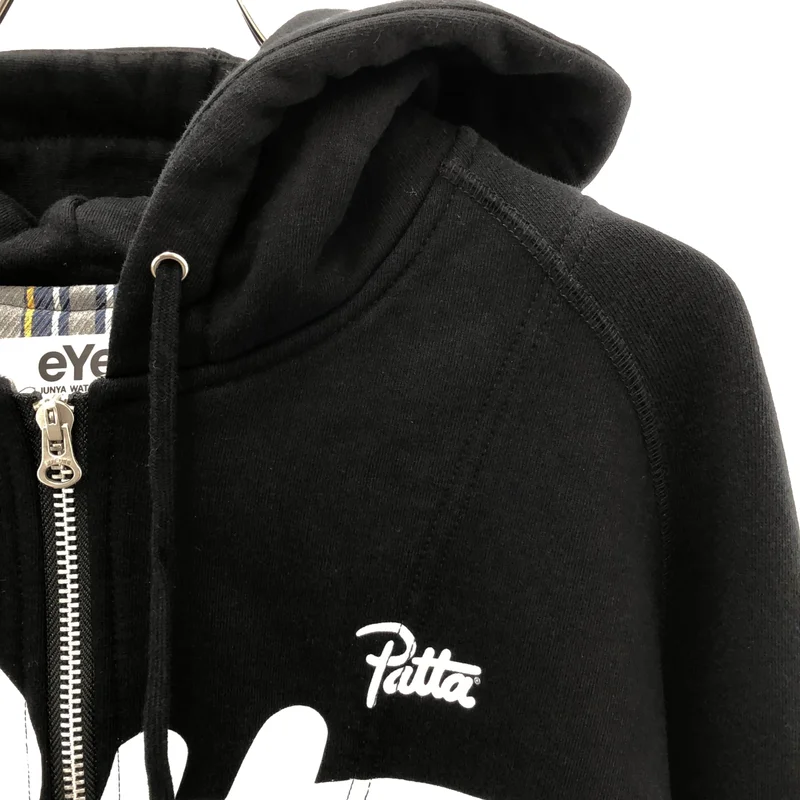 eye JUNYA WATANABE COMME des GARCONS MAN / アイジュンヤワタナベ マン | 2022SS | × PATTA / ロゴプリント ジップアップパーカー | L | メンズ
