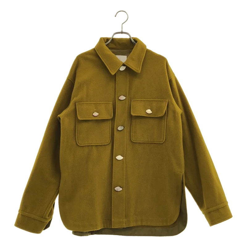 MURRAL / ミューラル | Wool oversized shirt jacket ジャケット mu20aw-0102 | F | レディース