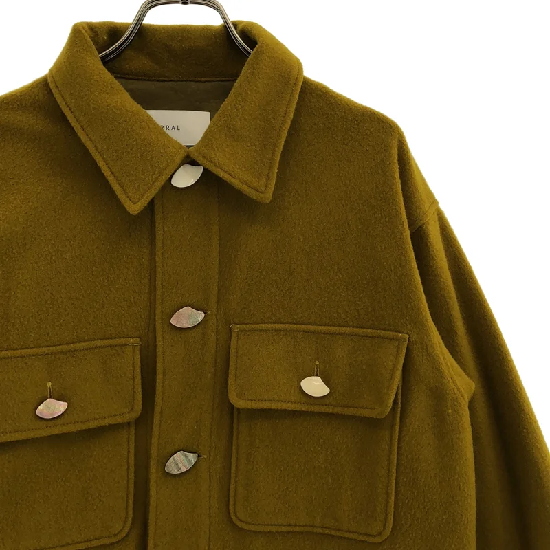MURRAL / ミューラル | Wool oversized shirt jacket ジャケット mu20aw-0102 | F | レディース