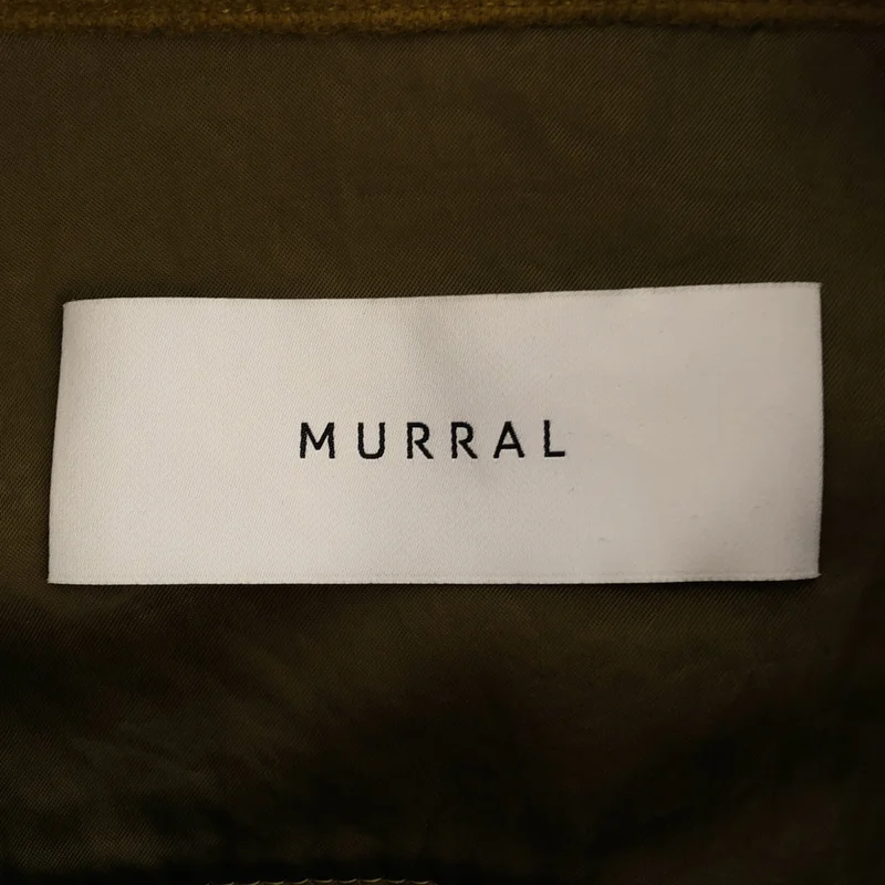MURRAL / ミューラル | Wool oversized shirt jacket ジャケット mu20aw-0102 | F | レディース