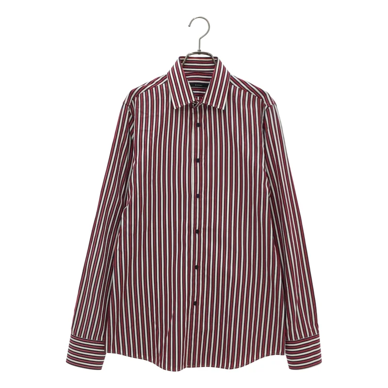 GUCCI / グッチ | コットン ストライプ ドレスシャツ | 39 | メンズ