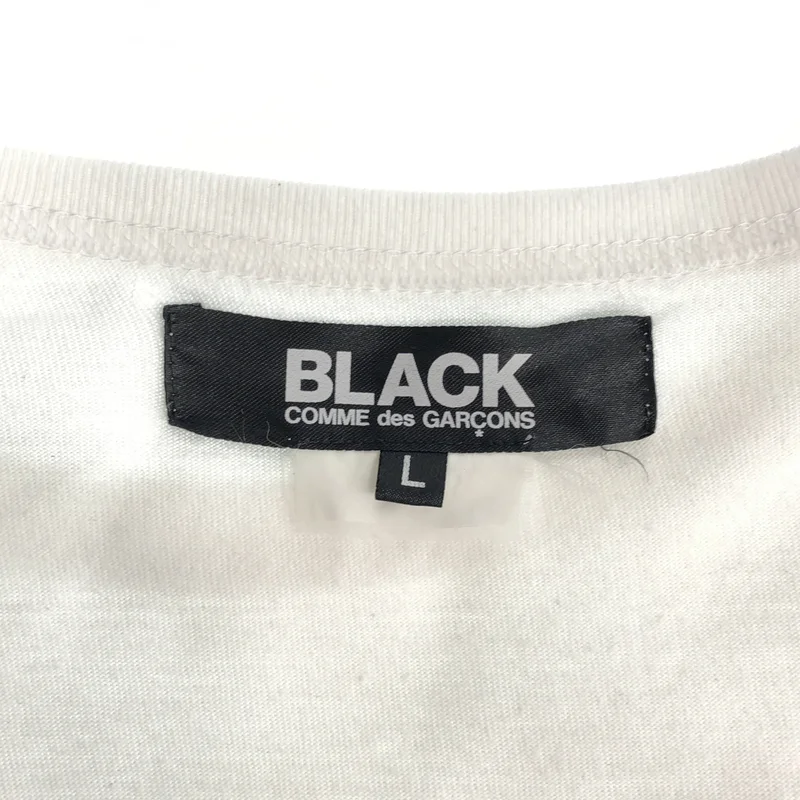BLACK COMME des GARCONS / ブラックコムデギャルソン | 2021SS | シャツドッキング 切替 カットソー | L | メンズ