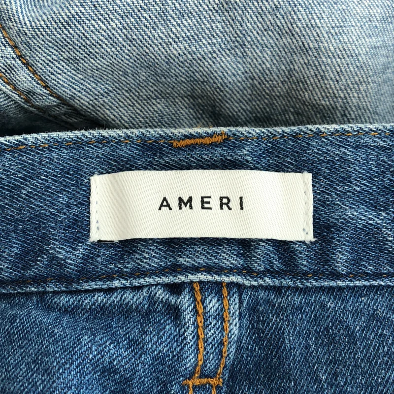 AMERI / アメリ | REVERSE STRAIGHT DENIM / リバース デニムパンツ | 26 | レディース