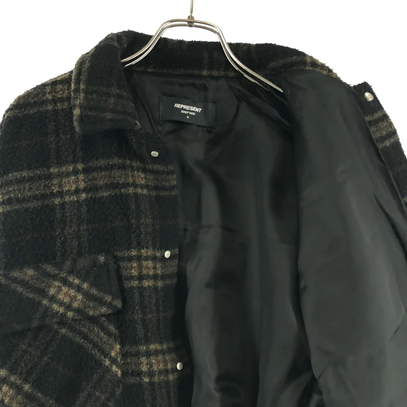 REPRESENT / リプレゼント | Tartan Wool Overshirt フランネルシャツ | M | メンズ