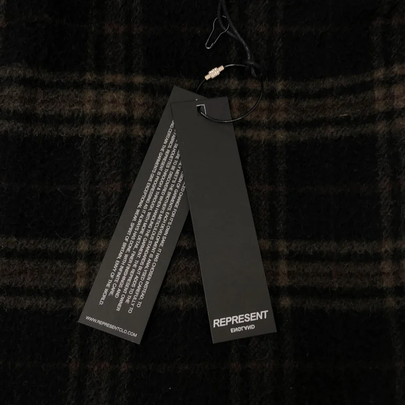 REPRESENT / リプレゼント | Tartan Wool Overshirt フランネルシャツ | M | メンズ