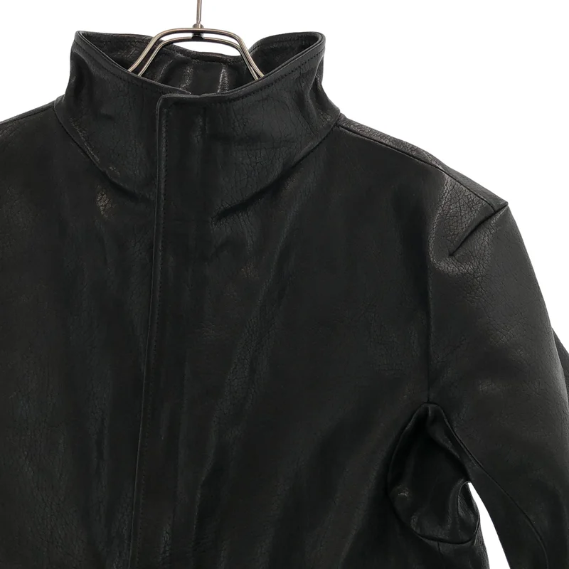 incarnation / インカネーション | HORSE RAGGRINZITA LEATHER HIGH COLLAR レザージャケット | M | メンズ