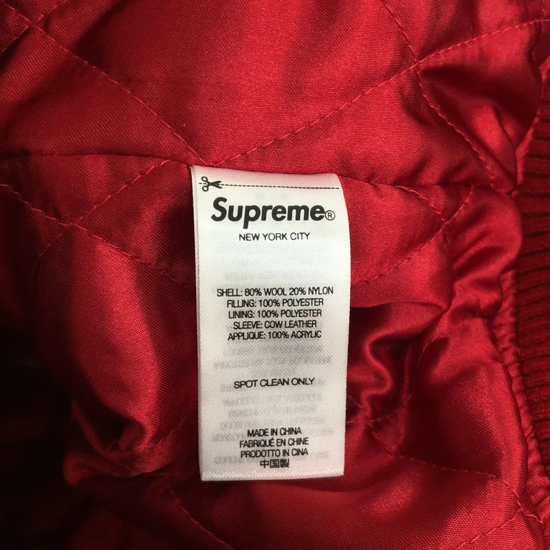 SUPREME / シュプリーム | × BOUNTY HUNTER / Varsity Jacket スタジャン | S | メンズ