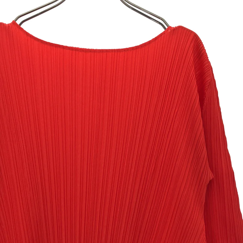 PLEATS PLEASE ISSEY MIYAKE / プリーツプリーズイッセイミヤケ | ボートネック ワンピース PP53-JH205 | 2 | レディース
