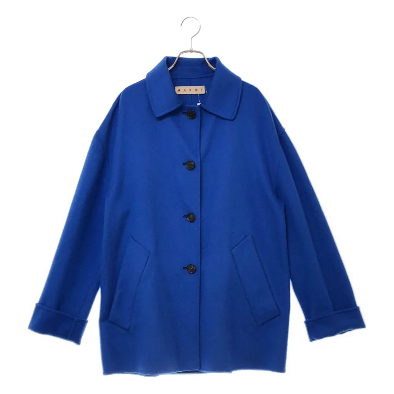 MARNI / マルニ | ウール カシミヤ 混紡 オーバーサイズ コート | 38 | レディース