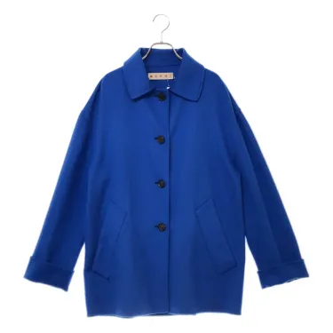 MARNI / マルニ | ウール カシミヤ 混紡 オーバーサイズ コート | 38