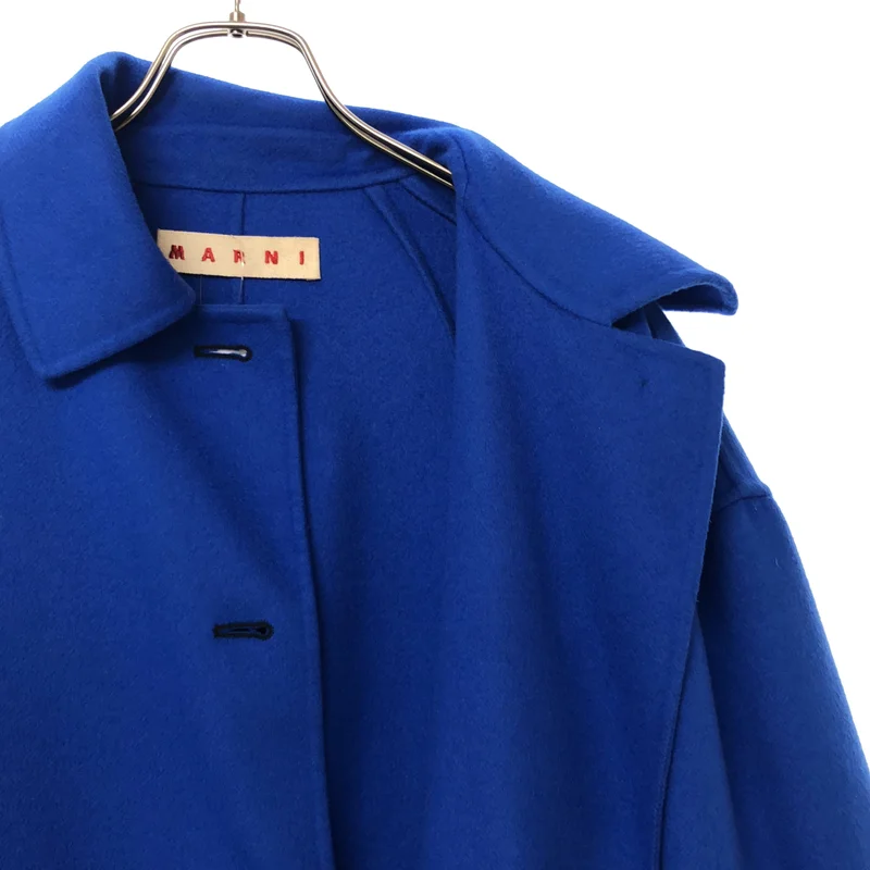 MARNI / マルニ | ウール カシミヤ 混紡 オーバーサイズ コート | 38 | レディース