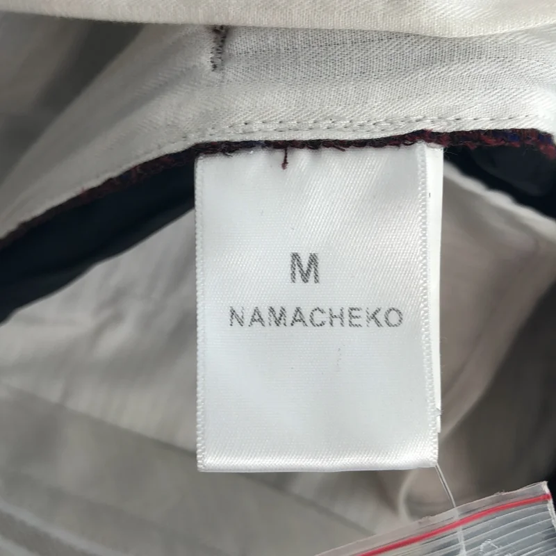 NAMACHEKO / ナマチェコ | ウール ナイロン ストレートスラックス | M | メンズ