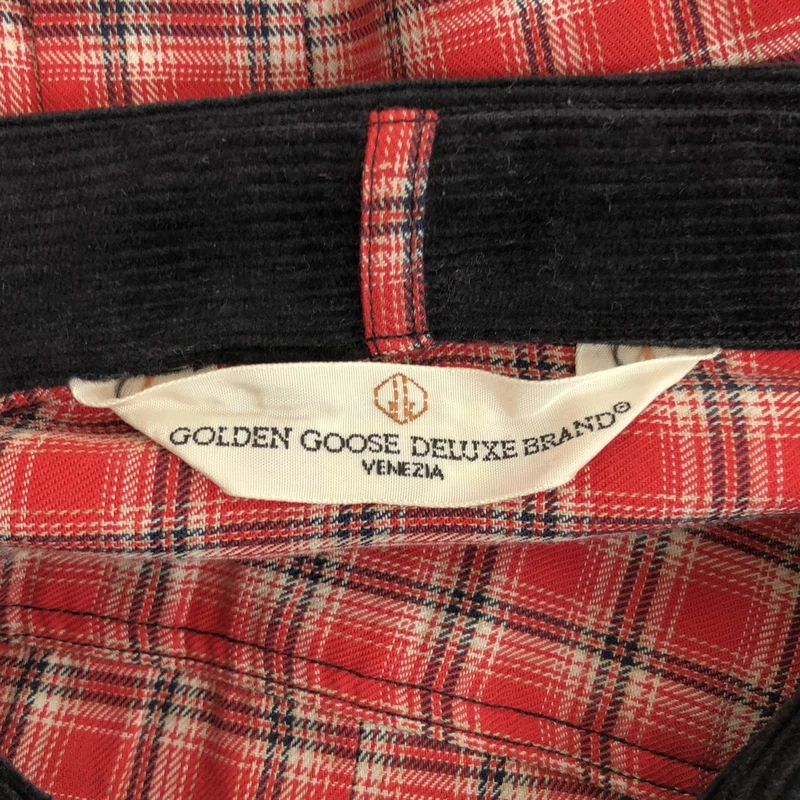 GOLDEN GOOSE / ゴールデングース | チェック シャツ_長袖 G22U521.A2 | L | メンズ