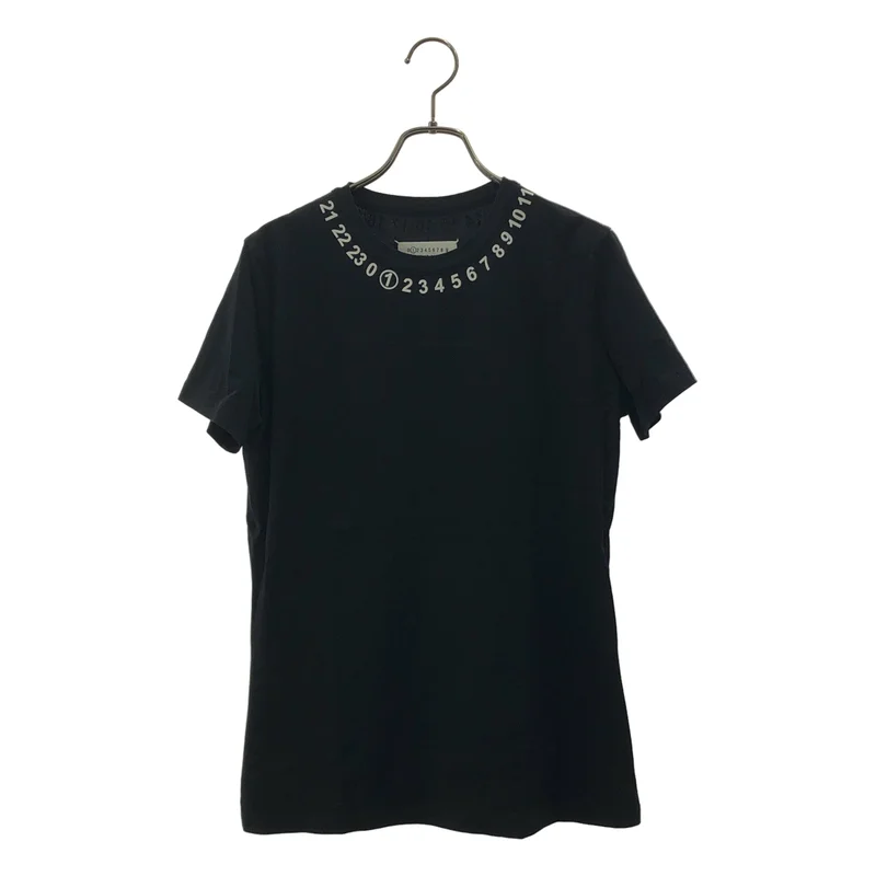 Maison Margiela / メゾンマルジェラ | コットン ナンバープリント クルーネック カットソー | XL | レディース