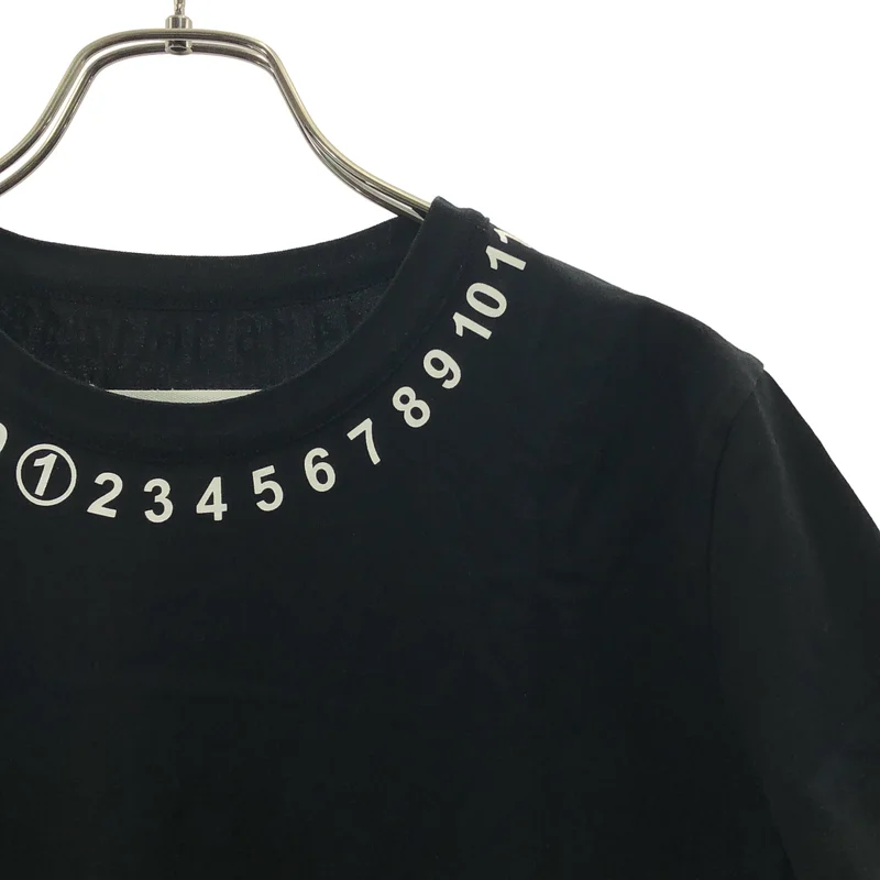 Maison Margiela / メゾンマルジェラ | コットン ナンバープリント クルーネック カットソー | XL | レディース