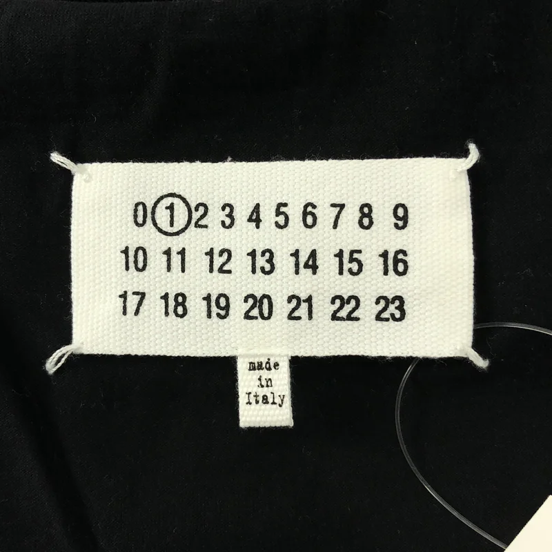 Maison Margiela / メゾンマルジェラ | コットン ナンバープリント クルーネック カットソー | XL | レディース