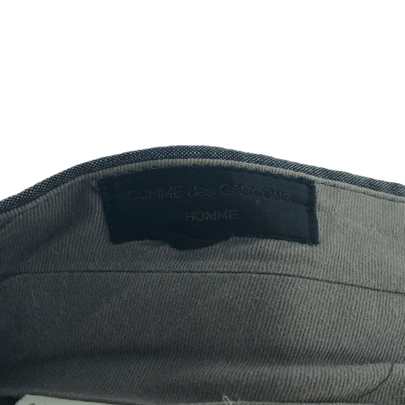 COMME des GARCONS HOMME / コムデギャルソンオム | AD1991 | ウールギャバ 2タック ワイドスラックス | M | メンズ