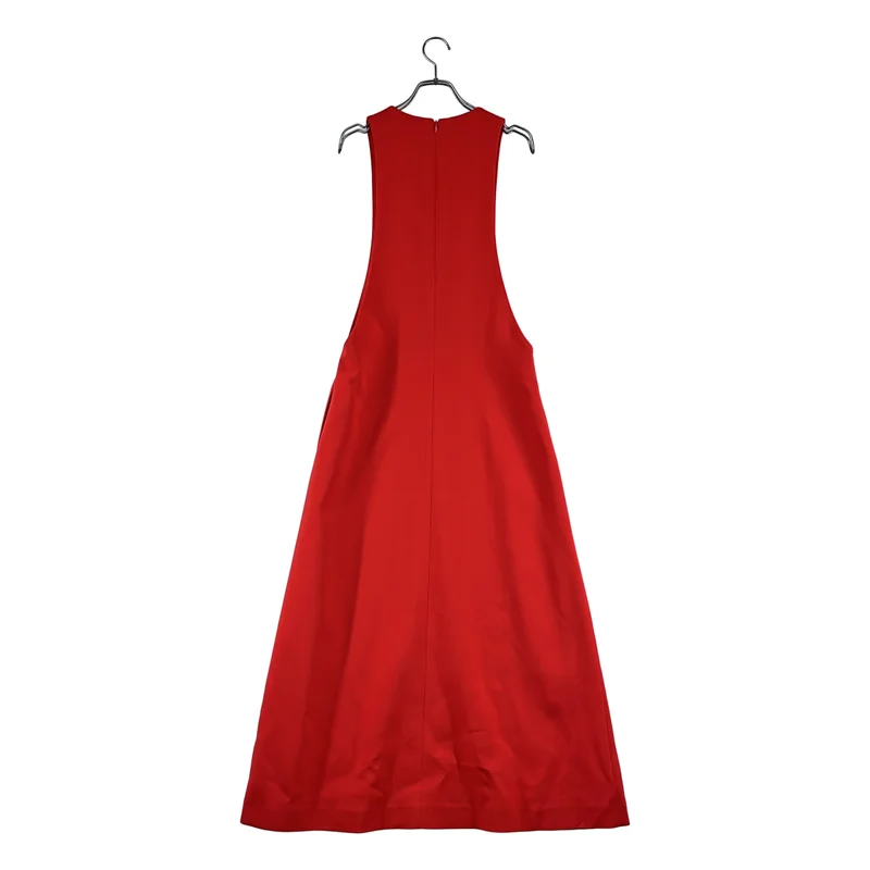 AURALEE / オーラリー | 2023AW | TENSE WOOL DOUBLE CLOTH DRESS / オーバーシルエット サイドポケット ワンピース | 1 | レディース