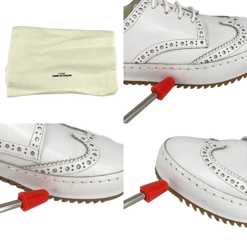 tricot COMME des GARCONS / トリココムデギャルソン | ウィングチップ スニーカー TZ-K104 | 22.5 | レディース