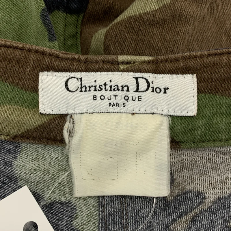 Christian Dior / クリスチャンディオール | 5ポケット 裾ジップ スリムパンツ |