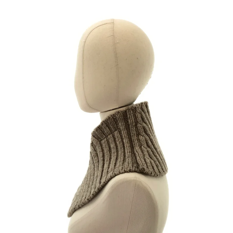 TAKAHIROMIYASHITA The Soloist / タカヒロミヤシタザソロイスト | 2024AW | v-neck neckwarmer / Vネック ニットネックウォーマー |