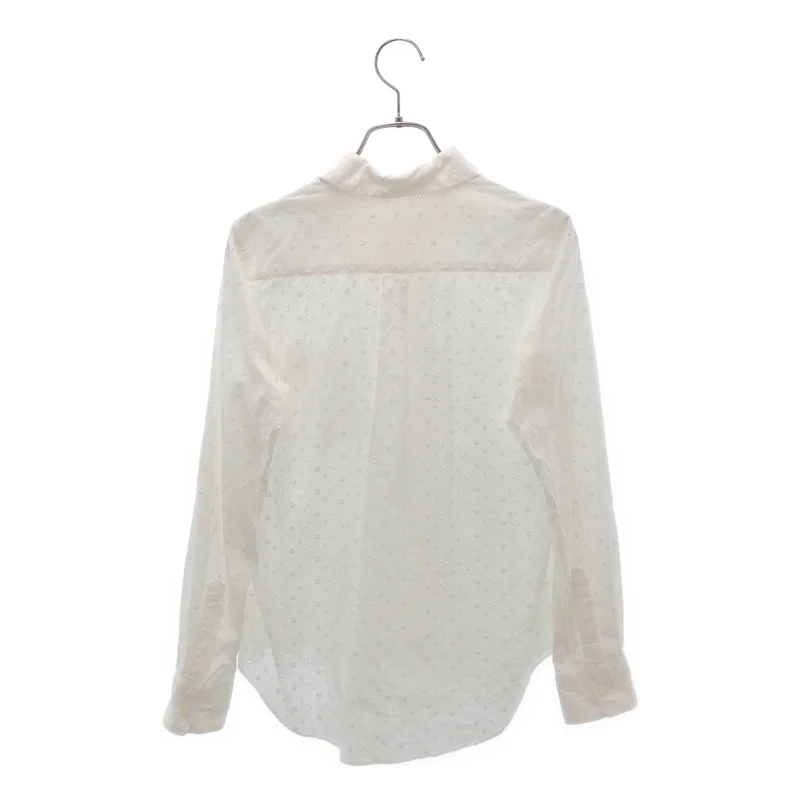 COMME des GARCONS COMME des GARCONS / コムコム | 2012SS | コットン 丸襟 レース シャツ | XS | レディース
