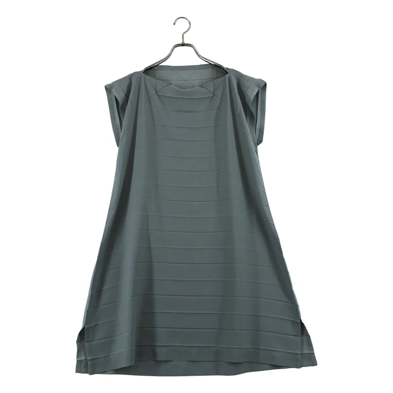 me ISSEY MIYAKE / ミーイッセイミヤケ | スリットワンピース |