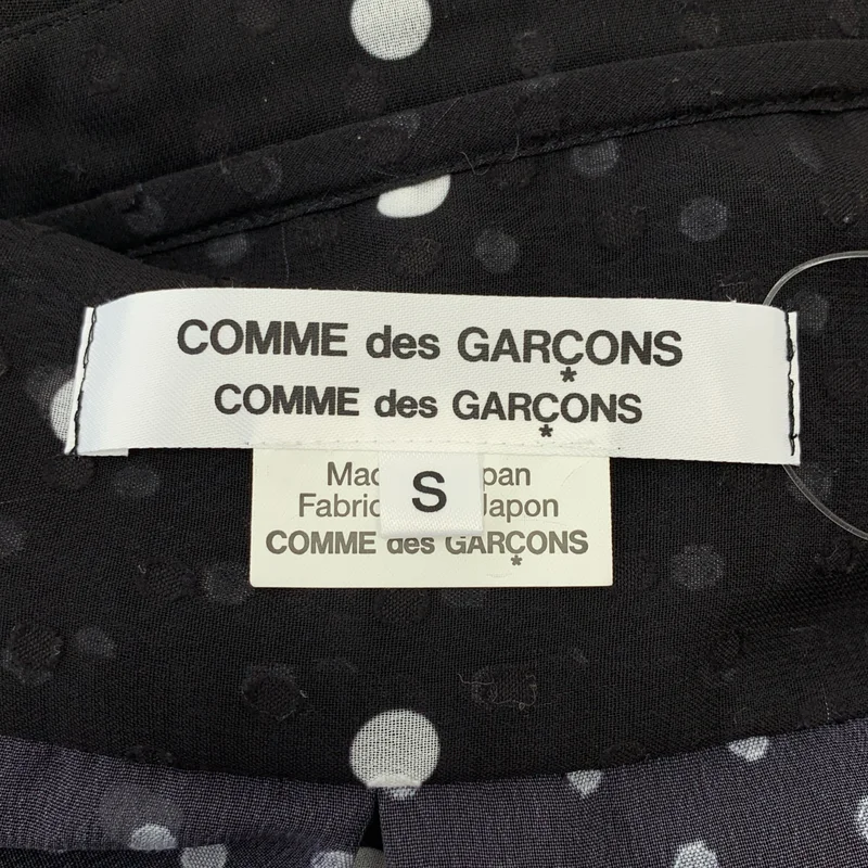 COMME des GARCONS COMME des GARCONS / コムコム | 2022AW | ドット フリルカラー シフォンブラウス | S | レディース