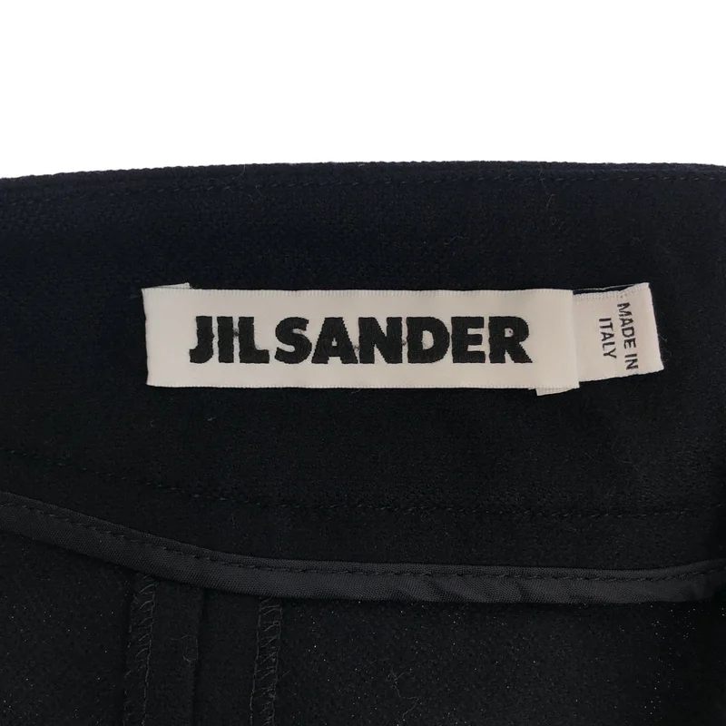 JIL SANDER / ジルサンダー | ウールストレッチ スラックス 20112W01956 | 34 | レディース