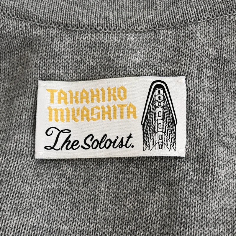 TAKAHIROMIYASHITA The Soloist / タカヒロミヤシタザソロイスト | 2023SS | コットン バックジップ ロング ニットポロシャツ | 44 | メンズ